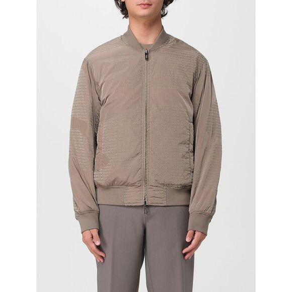Emporio Armani Coat Men Beige - Picture 1 of 4